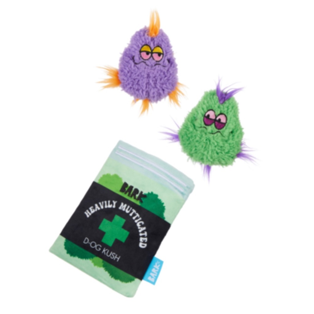 BRAND NEW Bark Box Dog Toy - Kush Nugs